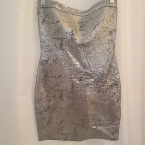 Guess by marciano med strapless mini bodycon